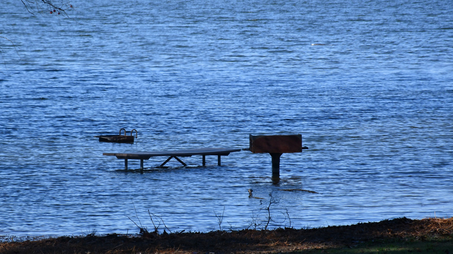 High tide